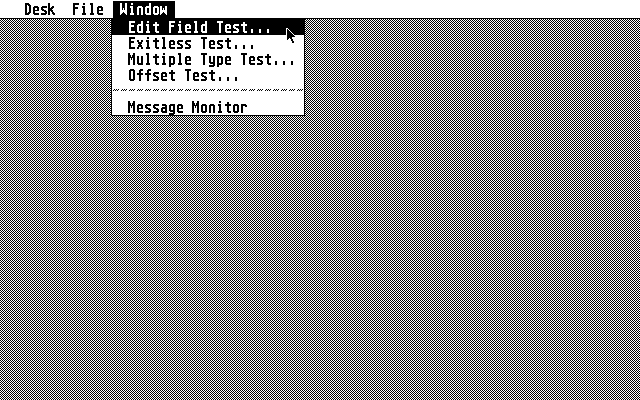 Simple AES Proposal Demo atari screenshot
